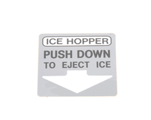 SCOTSMAN 15-0680-03 LABEL CHUTE GREY