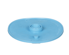 SERVER PRODUCTS 100132 VALVE, SILICONE, 1 PORT, BLU