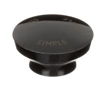 SERVER PRODUCTS 82023-025 BLACK KNOB ENGRAVED IN SIMPLEIN