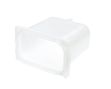 SERVER PRODUCTS PRODUCTS 82558 JAR  FOUNT  PLASTIC  SHALLOW  WHITE