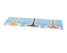 SERVER PRODUCTS PRODUCTS 86749 3 DECALS- CARAMEL CHEESE FUDGE