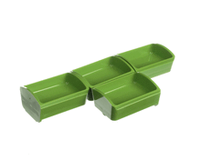 SERVER PRODUCTS 88799 PORTION TRAY,1.00 FL OZ GRN, 4 PACK
