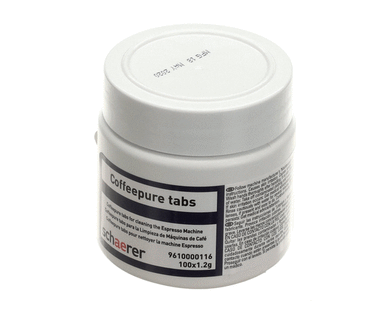 SCHAERER 9610000116 CLEANING TABLETS COFFEE PURE
