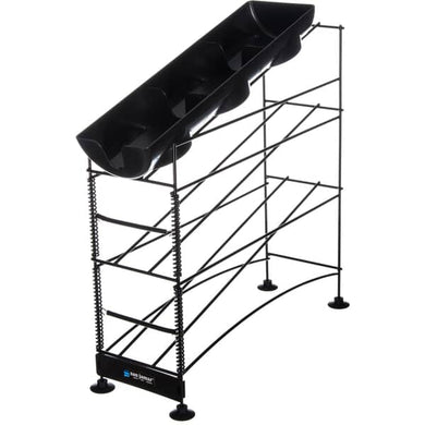 SAN JAMAR C8504WF WIREWORKS 4 TIER CUP DISPENSER W/LID TRA