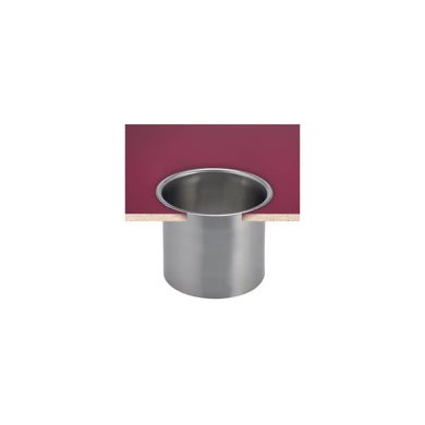 SAN JAMAR L360C LARGE IN-COUNTER TRASH CHUTE - 6.6IN  DIAM