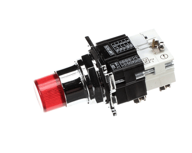 SOMAT 00-316223 PUSH BUTTON ASSY  LIGHTED  RED