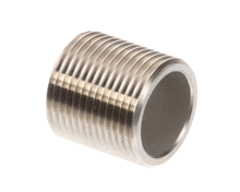 STERO DISHWASHER 0A-105779 NIPPLE SS 3/4 X 1 STRAIGHT