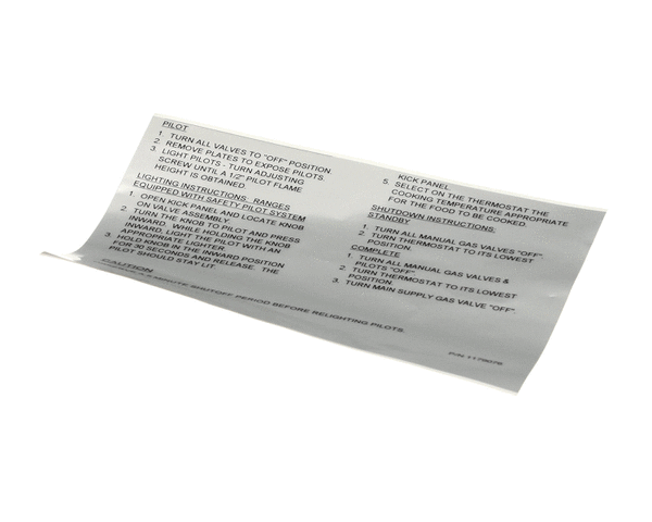 SOUTHBEND RANGE PARTS 1179076
