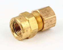SOUTHBEND RANGE 1182195 FITTING  1/2IN CC 1/4IN NPT BRASS