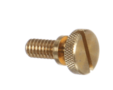 SOUTHBEND RANGE 1195767 SCREW THUMB 1/4-20X1/2 SLOT BRS