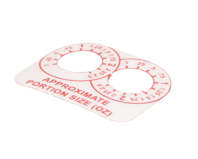 STAR 2M-Z10208 LABEL  PORTION CONTROL