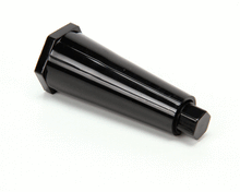 STAR 2R-1523B8301 LEG 4INBLACK PLASTIC