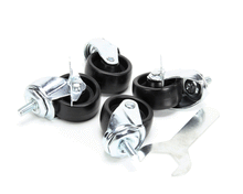 SILVER KING 10314-63 KIT CASTERS STEM 3 WH/3 11/16T (EACH)