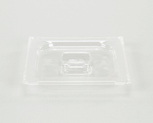 SILVER KING 35276 COVER PAN CLEAR PLASTIC 1/6 SIZE