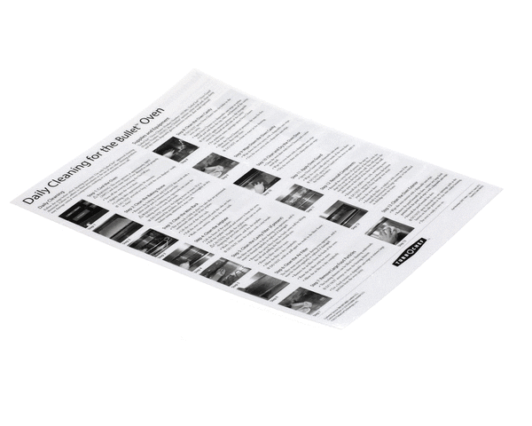 TURBOCHEF PARTS DOC-1494-1
