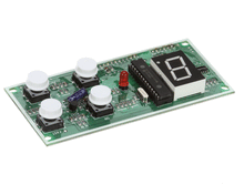 TURBO AIR S330704 PCB  ON OFF SWITCH (12A) BB-