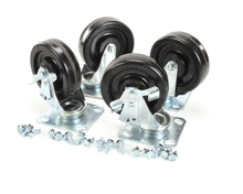 TRAULSEN CK1 KIT FOUR 6.125 IN CASTERS WITH & W/O LOC