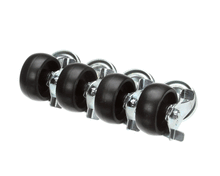 TRAULSEN CK22 KIT 4IN  STEM CASTERS SET OF 4