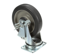 TRI-STAR MANUFACTURING 390211 CASTER; 5 PLATE GR. POLY W/BRA