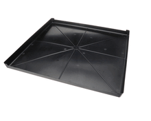TRUE 200346 PAN, DRAIN COND TPP-93/119 HC BLACK HIPS