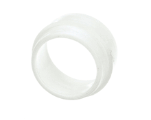 TRUE 801260 LAMPSHIELD  END CAP  T8 WHT 1-2/16OD TDB
