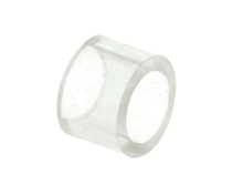 TRUE 810464 SPACER  CLEAR VINYL 5/16ID X 7/16OD X 5/