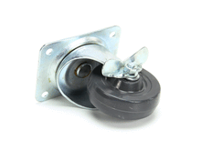 TRUE 830217 CASTER 4 SWIVEL W/BRAKE #127-4SB (TOP PL