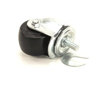 TRUE 830254 CASTER 2-1/2 W/O BRAKE SILVER 1/2-13 X 1