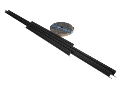 TRUE 870261 PLASTIC FRAME ASSY GEM WINDOW GLASS INSE