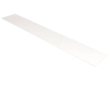 TRUE 877020 S 9 PLAIN WHITE #S-PW-01 SIGN PANEL  GDM