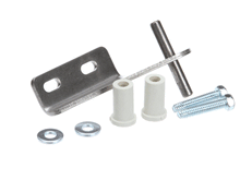 TRUE 879293 HINGE KIT DOOR MIDDLE LH WITH 2 BUSHINGS