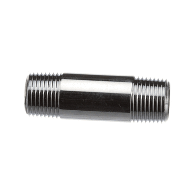 T&S BRASS 000357-40 NIPPLE, 3/8NPT X 2 LONG, POLISHED-CHROME