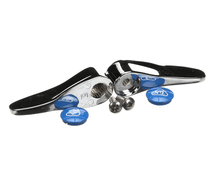 T&S BRASS 001636-45NS-M2 NEW-STYLE LEVER HANDLES, BLUE INDEXES (T&S LOGO),