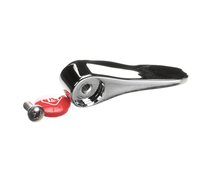 T&S BRASS 001637-45NS LEVER HANDLE, RED INDEX (T&S LOGO), SCREW