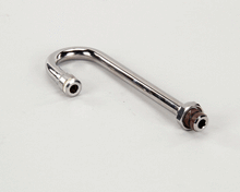 T&S BRASS 132X SWIVEL GOOSENECK  2-5/8 SPREAD  9-1/16 H