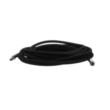 T&S BRASS 5HR-2HSE-50 3/8 X 50' EQUIP HOSE, BLACK, MEDIUM PRESSURE