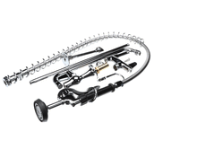T&S BRASS 5PR-1S14 PRE-RINSE,SINGLE HOLE,14 ADD-ON FAUCET