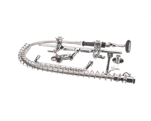 T&S BRASS 5PR-8W10 PRE-RINSE  WALL MOUNT BASE  8 CENTERS  6