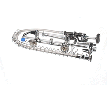 T&S BRASS 5PR-8W14 PRE-RINSE  WALL MOUNT BASE  8 CENTERS  6