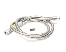 T&S BRASS B-0072-H HOSE  72 FLEXIBLE STAINLESS STEEL (GRAY