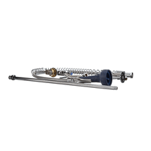 T&S BRASS B-0113-B08 EASY-INSTALL PRE-RINSE: SINGLE HOLE DECK MOUNT, 24