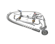 T&S BRASS B-0133-01 EASYINSTALL PRE-RINSE, SPRING ACTION, 8 WALL MOUN