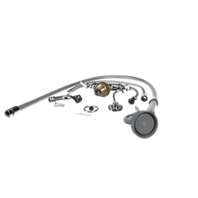 T&S BRASS B-0160 SPRAY ASSEMBLY, SINGLE HOLE BASE, ANGLED SPRAY VAL