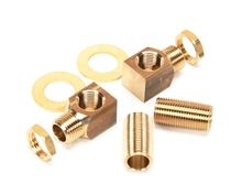 T&S BRASS B-0230-K INSTALLATION KIT  1/2 NPT NIPPLE  LOCK N