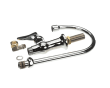 T&S BRASS B-0305-CR-TL SINGLE PANTRY FAUCET, DECK MOUNT, CERAMA, SWIVEL/R