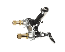 T&S BRASS B-0871 LAVATORY FAUCET, DECK MOUNT, 4 CENTERS, AERATOR,