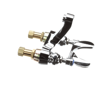 T&S BRASS B-0890 LAVATORY FAUCET  4 DECK MOUNT  CAST SPOU