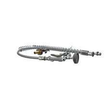 T&S BRASS B-2285 PRE-RINSE, SPRING ACTION, DECK MOUNT, SINGLE TEMP,