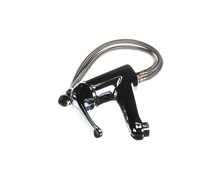 T&S BRASS B-2701 SINGLE LEVER FAUCET, CERAMIC CARTRIDGE, RIGID BASE