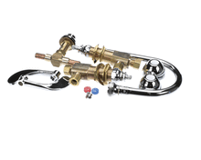 T&S BRASS B-2865-06 MEDICAL FAUCET, DECK MOUNT, 6 CENTERS, RIGID/SWIV